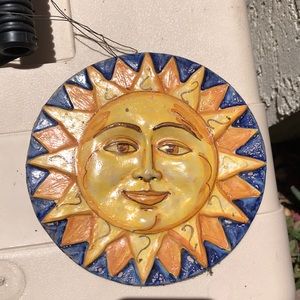Italian ceramic sun
